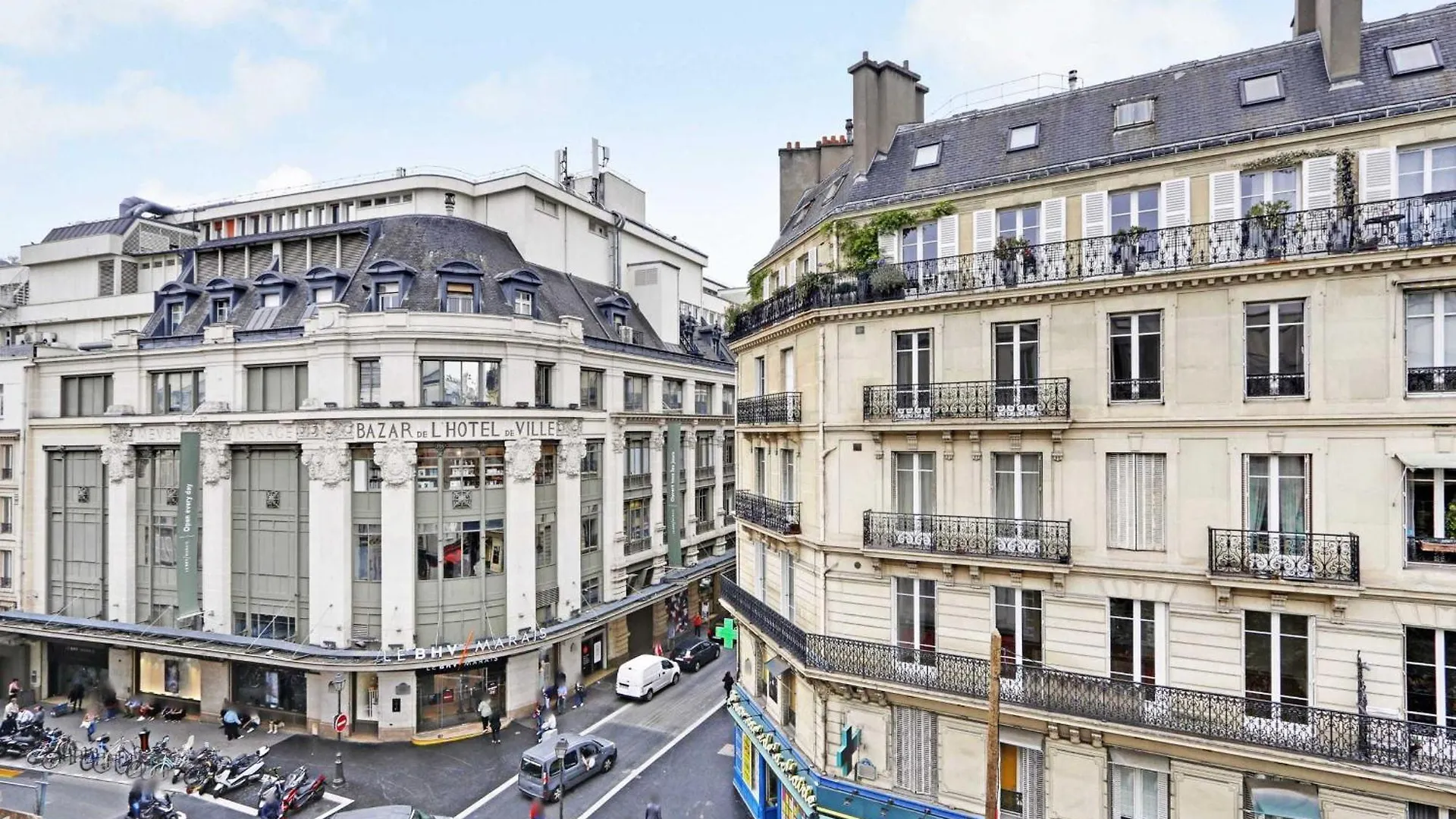 Charming With Ac -rue Des Archives- Le Marais Parijs